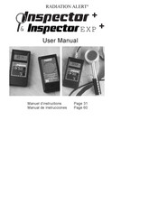 Radiation Alert Inspector EXP + Manuel D'instructions