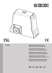 GiBiDi SL830 Mode D'emploi