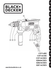 Black & Decker CD714CRE Traduction Des Instructions Initiales