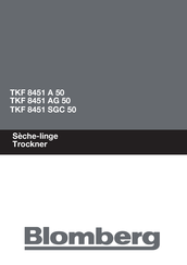 Blomberg TKF 8451 A 50 Mode D'emploi