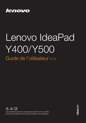Lenovo IdeaPad Y400 Guide De L'utilisateur