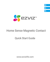 Ezviz Home Sense Magnetic Contact Guide De Démarrage Rapide