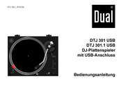 Dual DTJ 301 USB Manuel D'utilisation