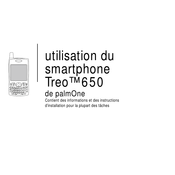 palmOne Treo 650 Mode D'emploi