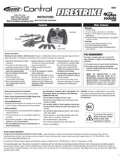 Estes FIRESTRIKE 4602 Instructions