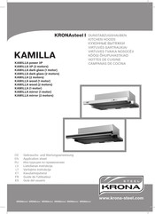 KRONAsteel KAMILLA power 3P Mode D'emploi