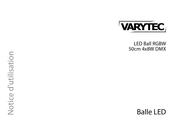 thomann VARYTEC LED Ball RGBW Guide D'utilisation