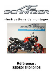 AC Schnitzer S5080154040406 Mode D'emploi