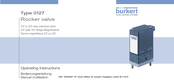 Burkert 0127 Mode D'emploi