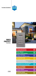 Maco PROTECT OPEN-DOOR Mode D'emploi