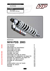 WP Suspension 5018 PDS 2003 Manuel De Maintenance