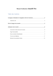 Amazfit Neo Manuel D'utilisation