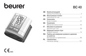 Beurer BC 40 Mode D'emploi