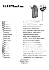 Liftmaster LM3800TX Mode D'emploi