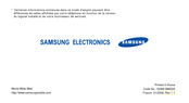 Samsung SGH-P300 Mode D'emploi