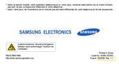 Samsung SGH-E950 Mode D'emploi