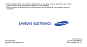 Samsung SGH-E780 Mode D'emploi