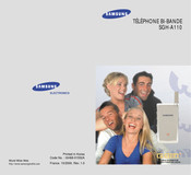 Samsung SGH-A110 Mode D'emploi