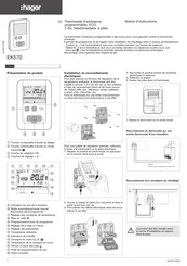 Hager EK570 Manuel D'utilisation