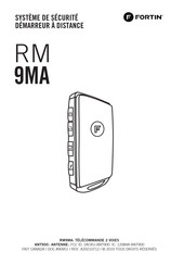 Fortin RM 9MA Mode D'emploi