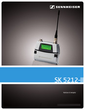 Sennheiser SK 5212-II Notice D'emploi