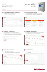 LiftMaster CAPXL Guide Rapide