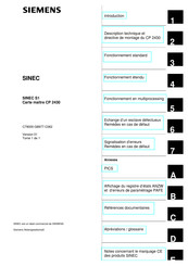 Siemens SINEC S1 CP 2430 Guide Rapide
