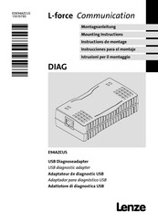 Lenze DIAG E94AZCUS Instructions De Montage