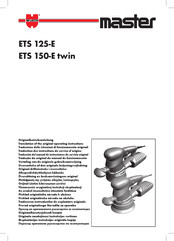Wurth Master ETS 150-E twin Traduction Des Instructions De Service D'origine