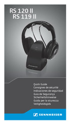 Sennheiser RS 120 II Guide Rapide