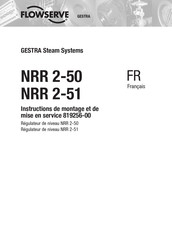 Flowserve GESTRA NRR 2-50 Instructions De Montage