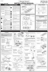 Fujioh BUF-08P Manuel D'installation