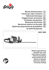 Grizzly BHS 1000 Instructions D'emploi