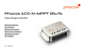 Phocos ECO-N-MPPT 85/15 Manuel De L'utilisateur