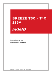 Indel B BREEZE T30 Instructions D'utilisation