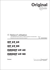 Pottinger EUROHIT 69 AZ Notice D'utilisation