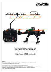 ACME zoopa Q Evo 550 Manuel D'utilisation