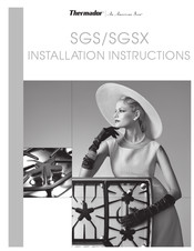Thermador An American Icon SGS Série Instructions D'installation