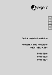 Eneo PNR-5304 Guide D'installation Rapide