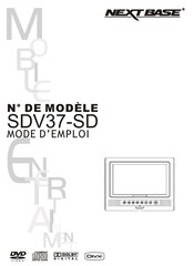 NEXT BASE SDV37-SD Mode D'emploi