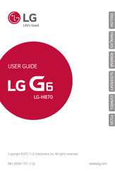 LG G6 Mode D'emploi