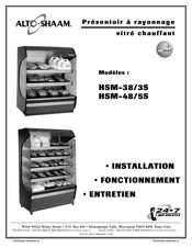 Alto-Shaam HSM-48/5S Installation/Fonctionnement/Entretien