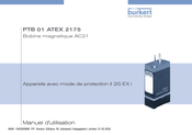 Burkert AC21 Notice D'utilisation