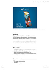 ENERGY SISTEM Energy Phone Max 2+ Manuel De L'utilisateur