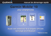 Garmin Mobile 10 Manuel De Demarrage Rapide