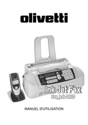 Olivetti Ink Jet Fax Lab 145D Manuel D'utilisation