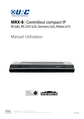 URC MRX-8 Manuel Utilisateur