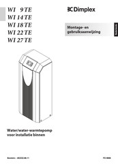 Dimplex WI 22 TE Instructions D'installation Et D'utilisation