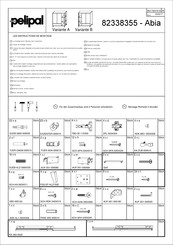 pelipal Abia 82338355 Mode D'emploi