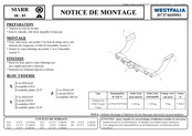 Westfalia SIARR 307374600001 Notice De Montage